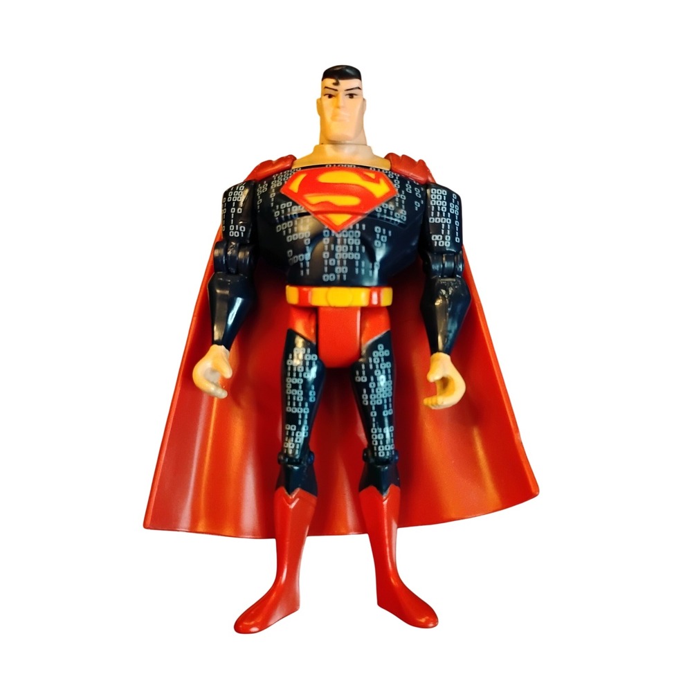 DC Comics Justice League Superman Binary Code Matrix Action Figure 4.75 Inch